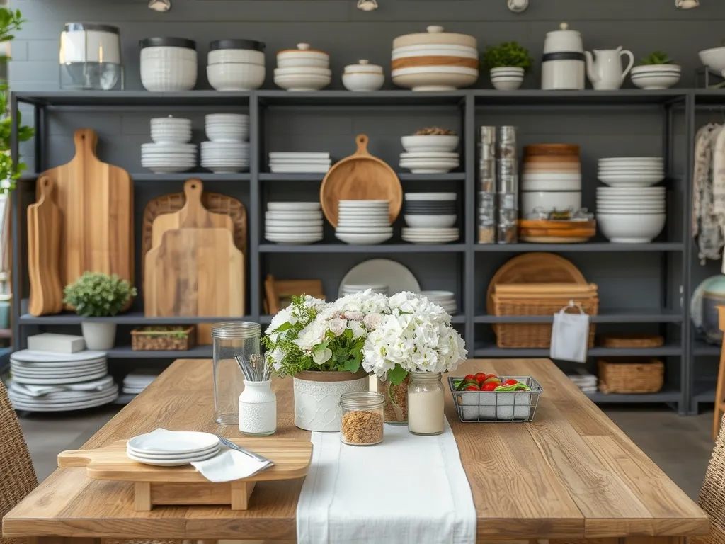 Fall themed table with pumpkins and warm tones