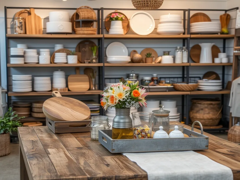 Woven table runner with simple floral patterns