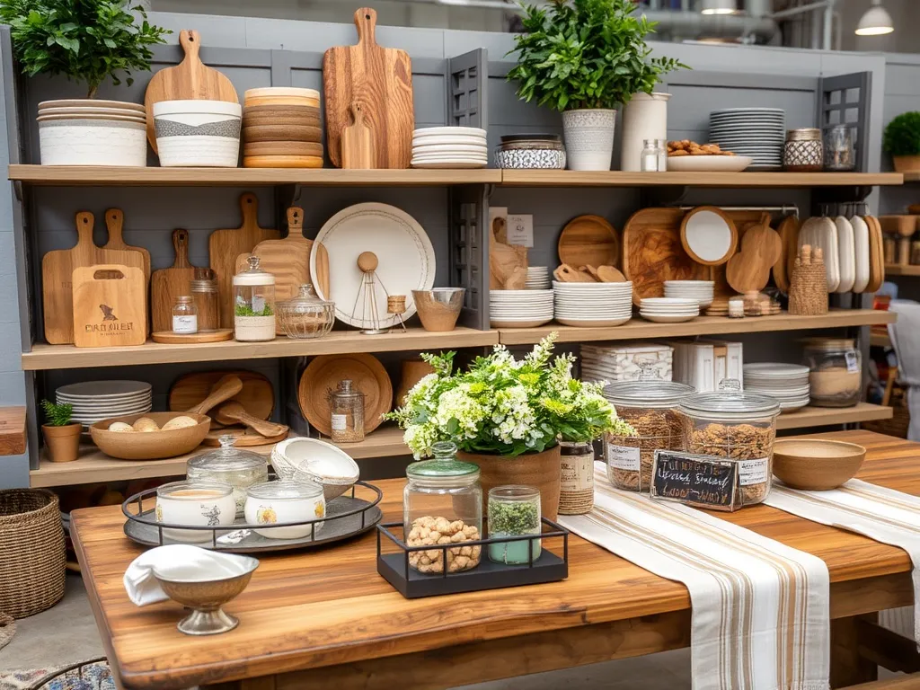 Traditional BBQ with red/white checkered patterns