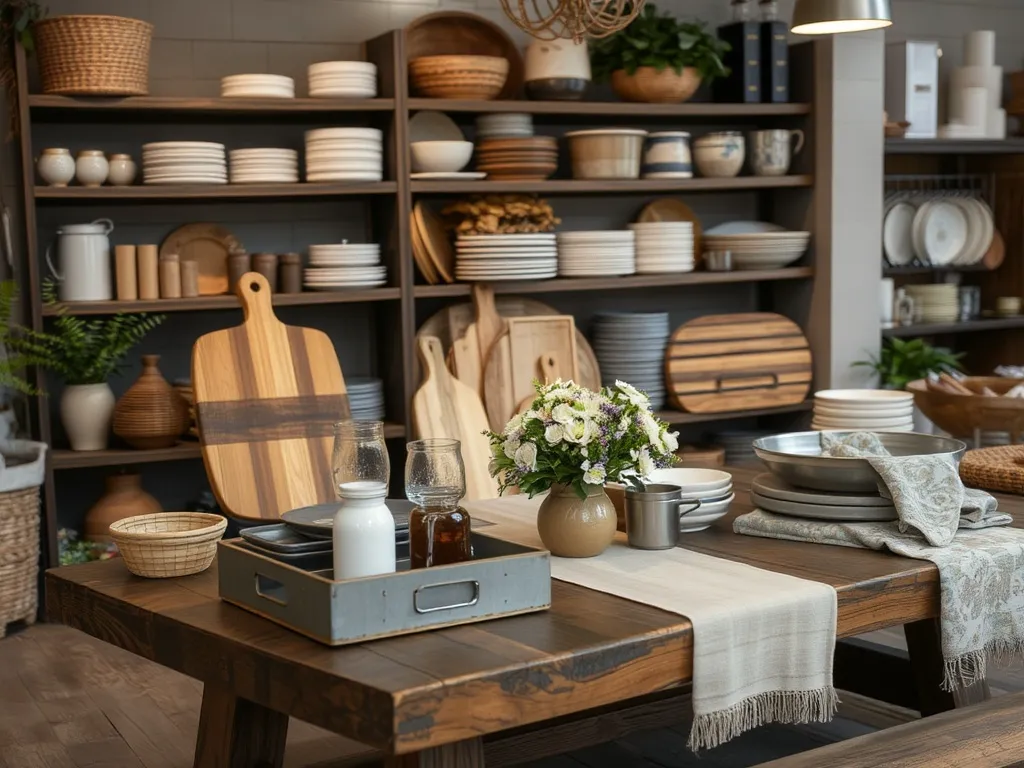 Rustic centerpiece with candles