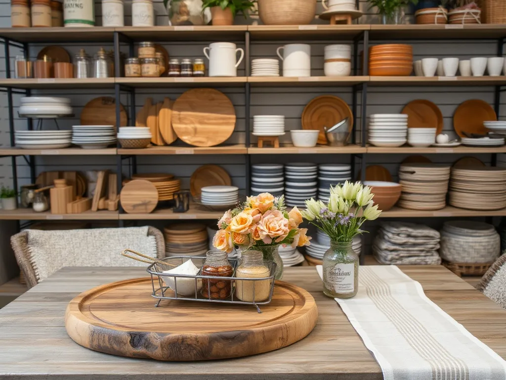 Close up of a wooden serving board