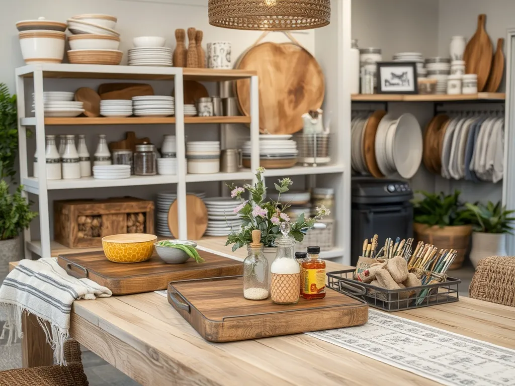 Table setting for a large BBQ party