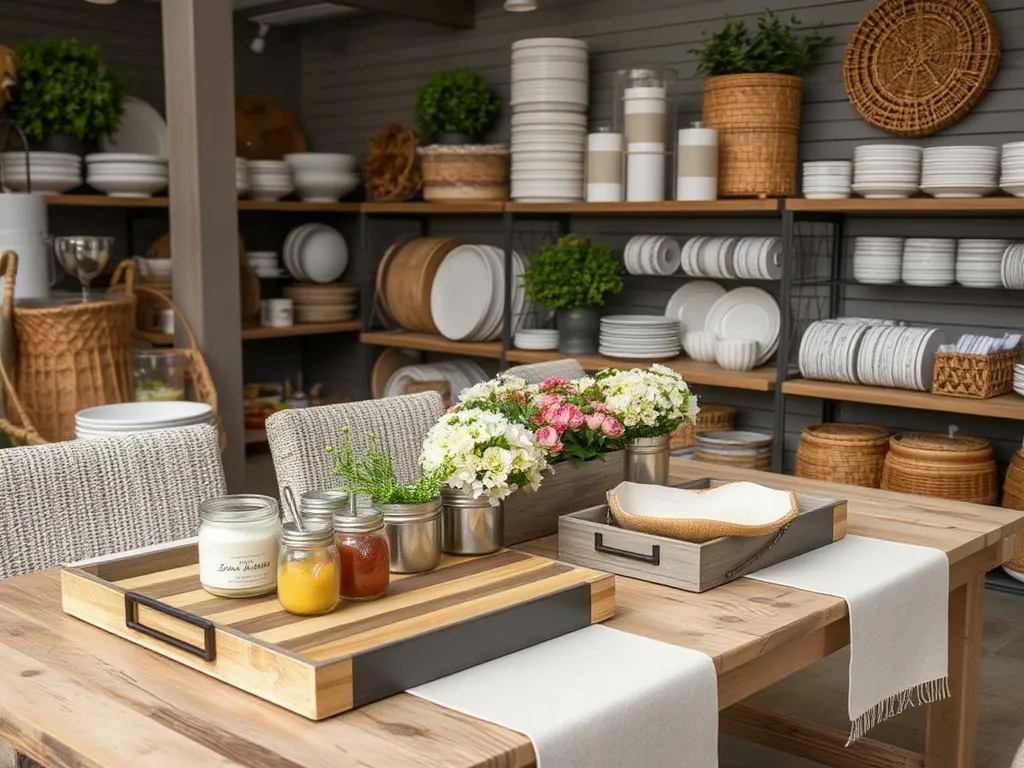 Outdoor table with lanterns at twilight