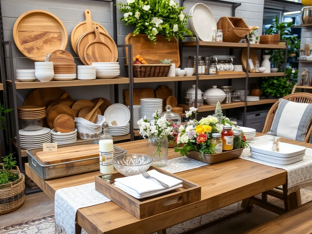 Vibrant summer table with BBQ accessories